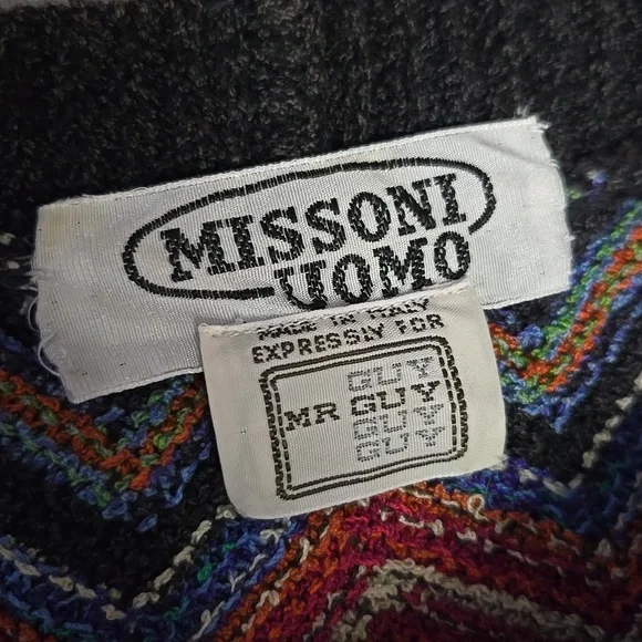 Missoni Crewneck Sweater with Zigzag Pattern - Picture 4 of 5